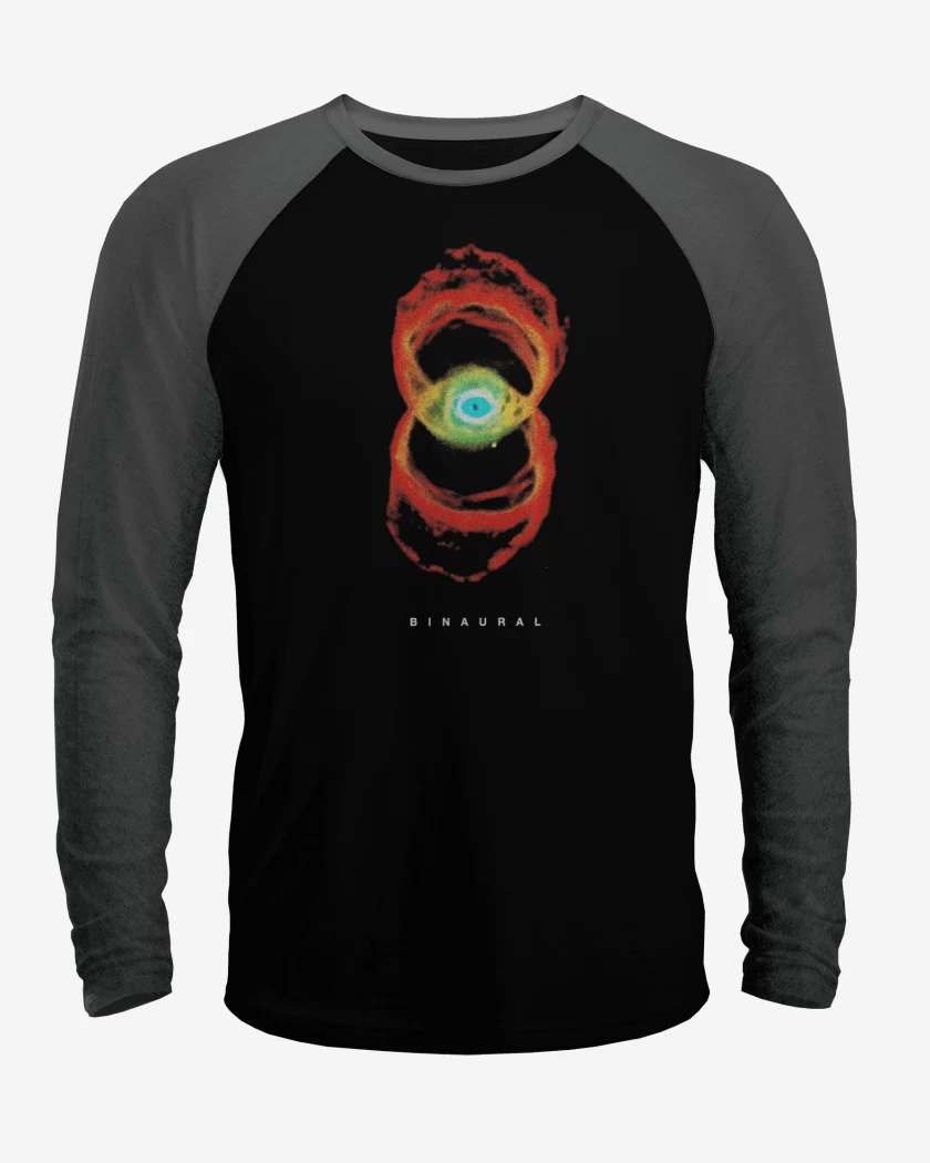 Polera Raglan Negro / Negro Heather de Binaural