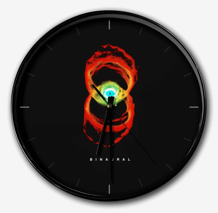 Reloj Negro de Binaural