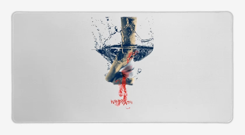 Mouse pad Gamer Blanco de Whiplash
