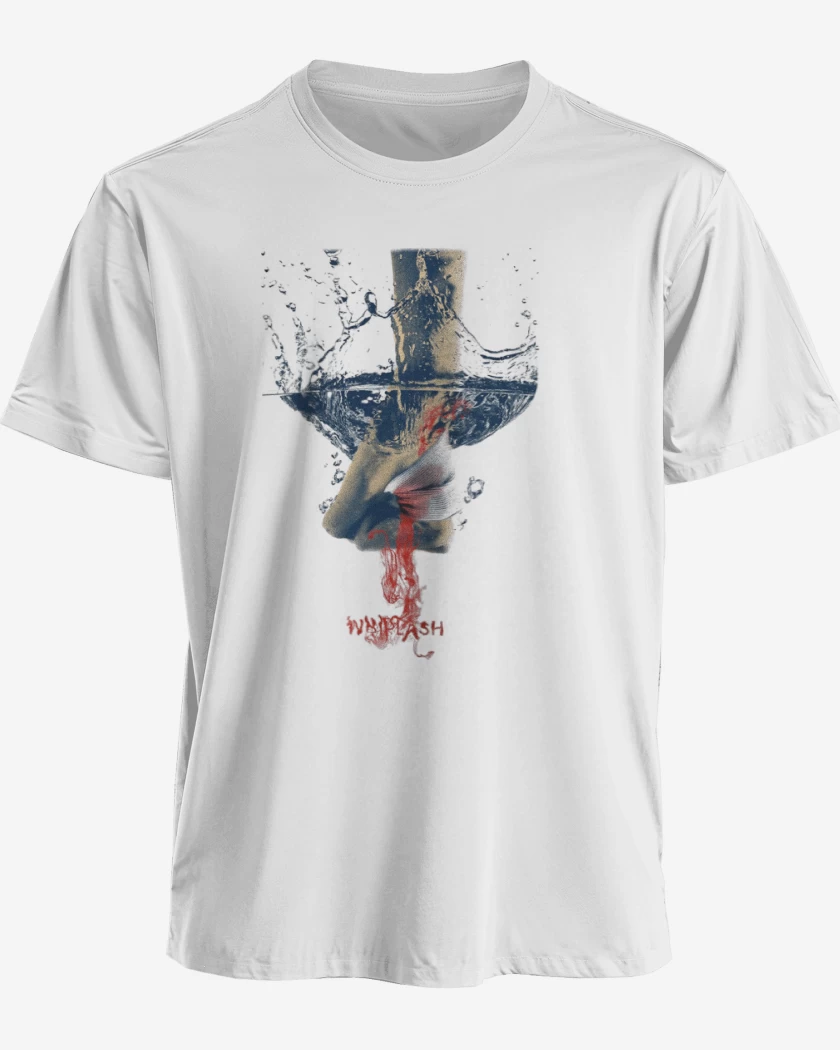 Polera premium Blanco de Whiplash