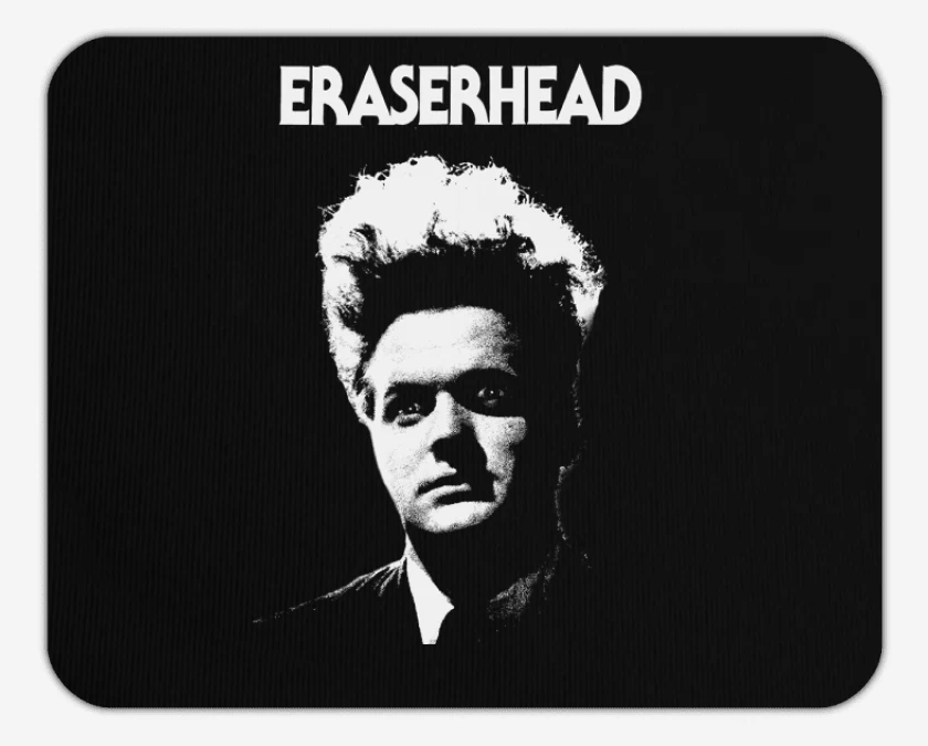 Mousepad Negro de ERASERHEAD 