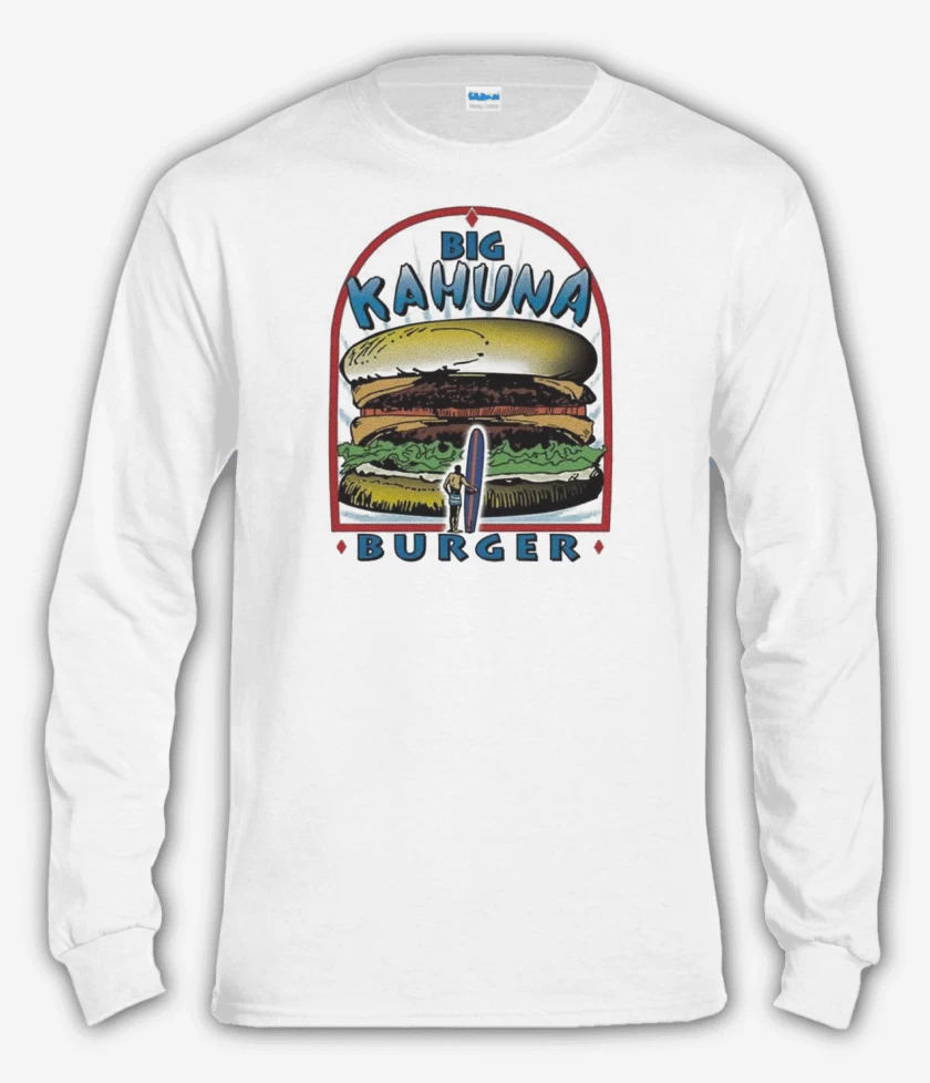 Polera manga larga Blanco de Big kahuna