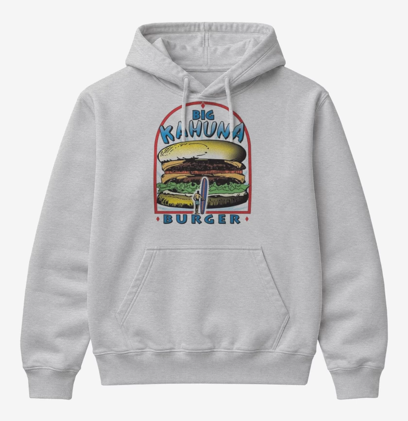 Poleron Canguro básico Gris Melange de Big kahuna