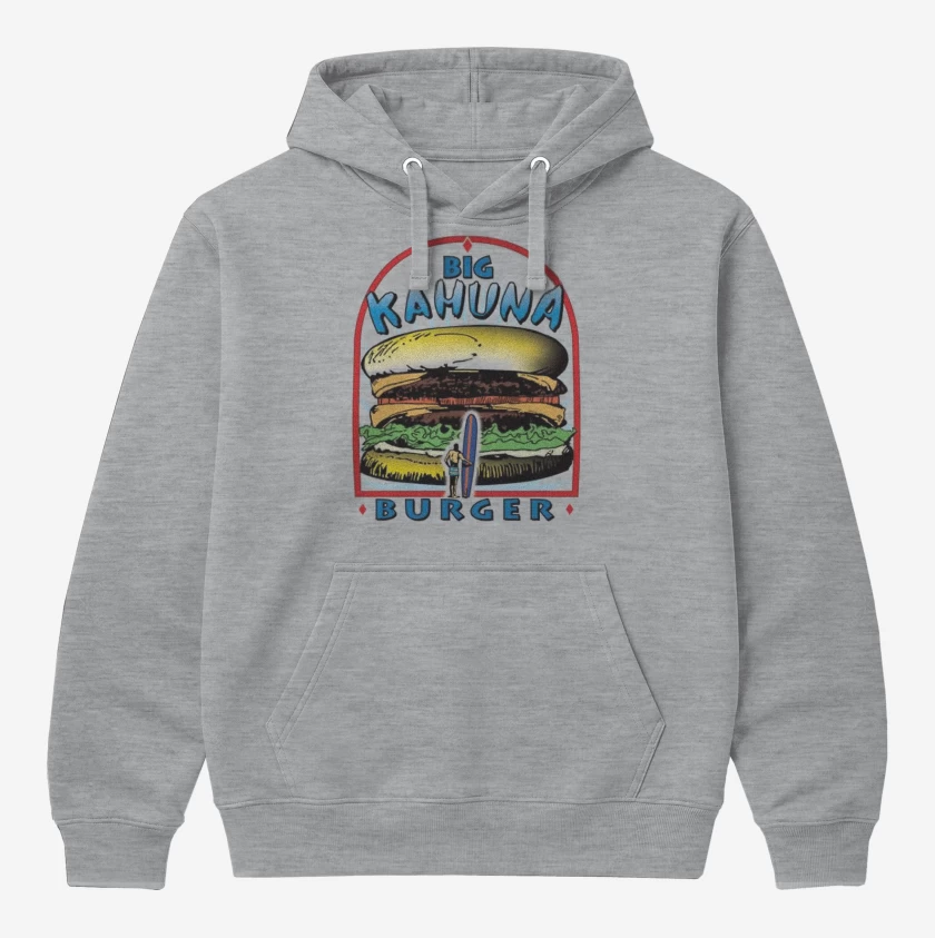 Polerón Canguro Gris Melange de Big kahuna