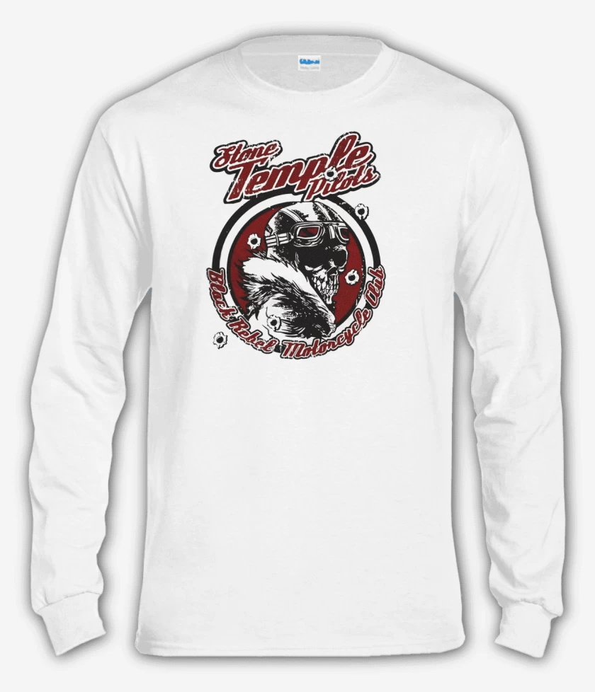 Polera manga larga Blanco de stone temple pilots  3