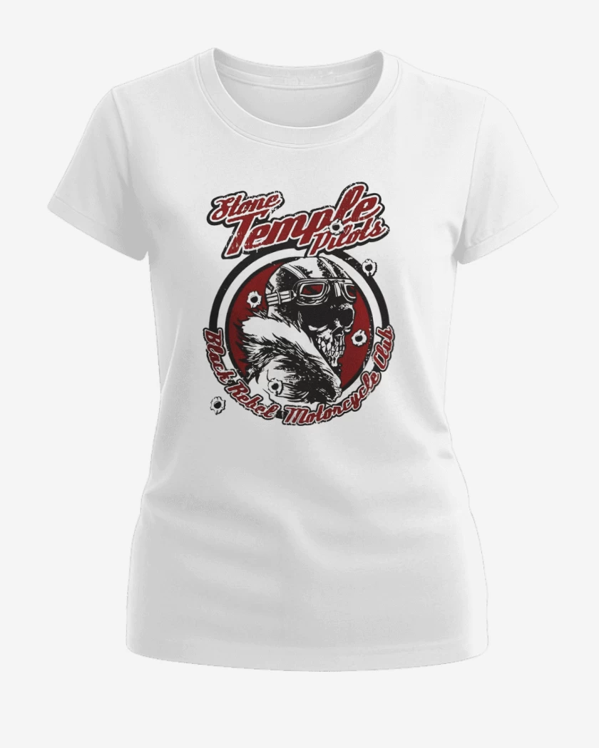Polera de Mujer Blanco de stone temple pilots  3