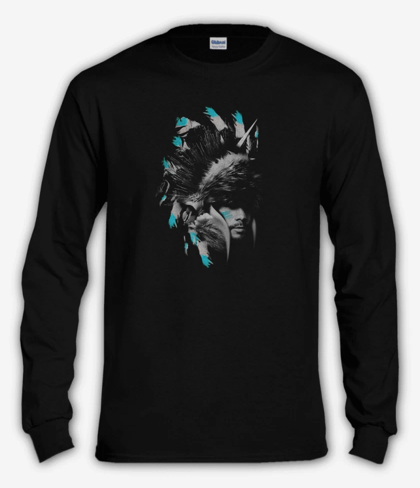 Polera manga larga Negro de Jay Kay 