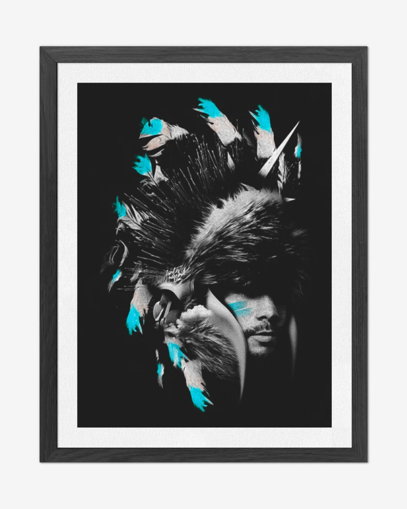Cuadro decorativo Negro de Jay Kay 