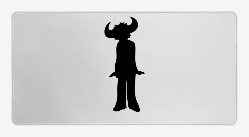 Mouse pad Gamer Blanco de jamiroquai