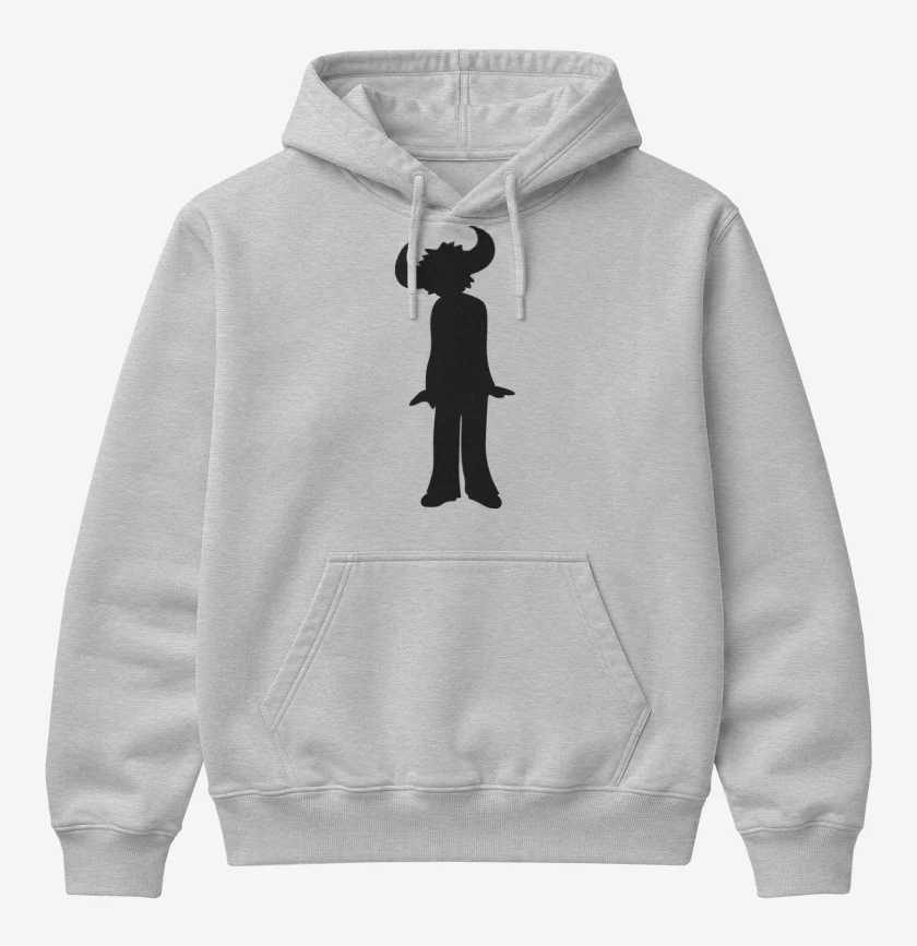 Poleron Canguro básico Gris Melange de jamiroquai