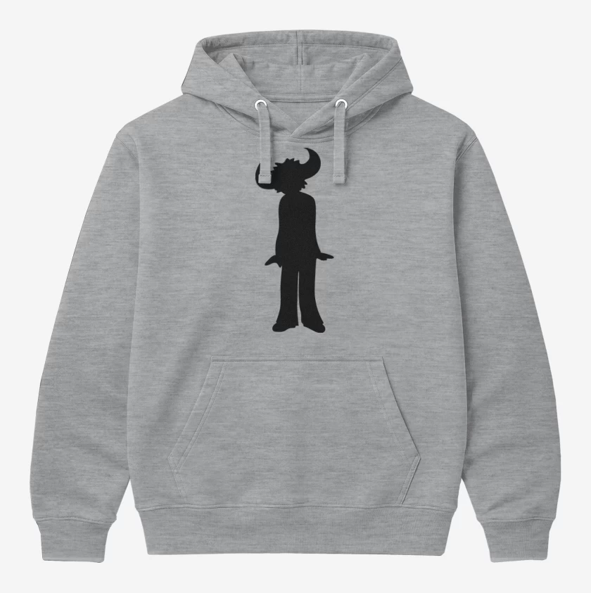 Polerón Canguro Gris Melange de jamiroquai