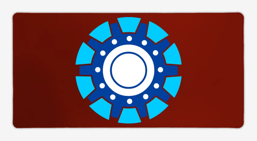 Mouse pad Gamer Iron Man - Reactor v1