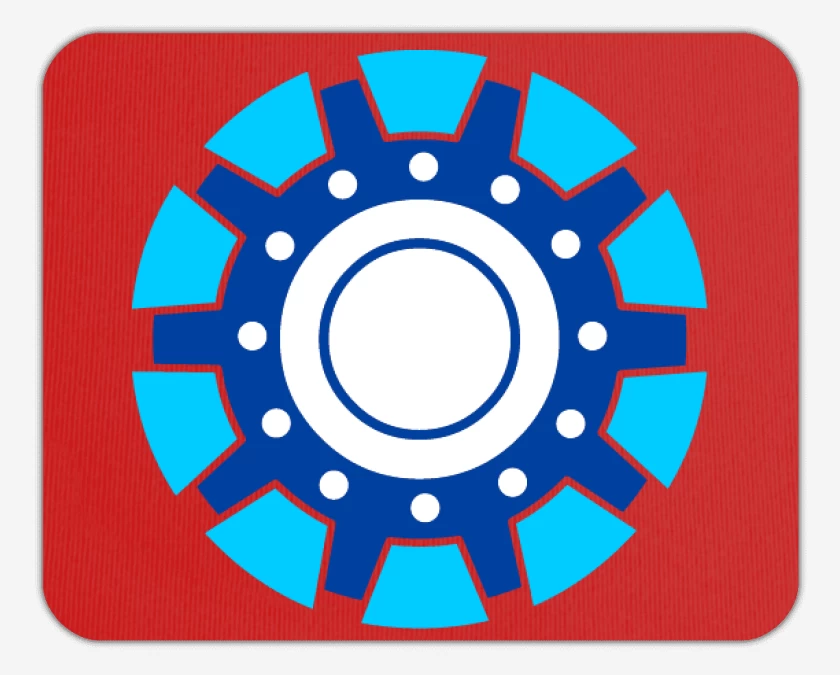 Mousepad Iron Man - Reactor v1