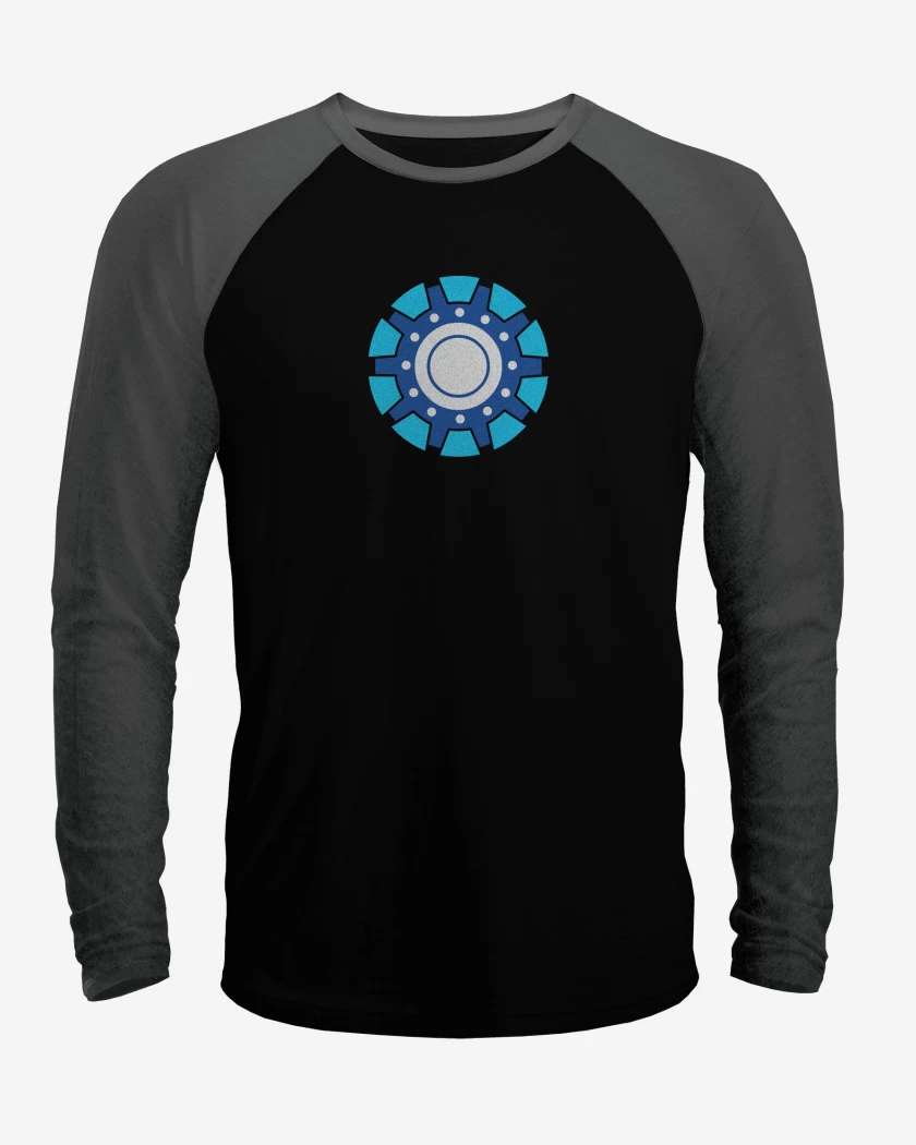 Polera Raglan Iron Man - Reactor v1
