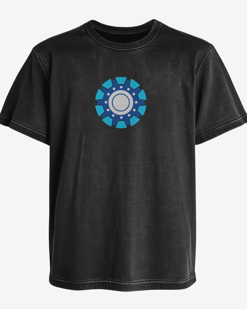 Polera desgastada Iron Man - Reactor v1