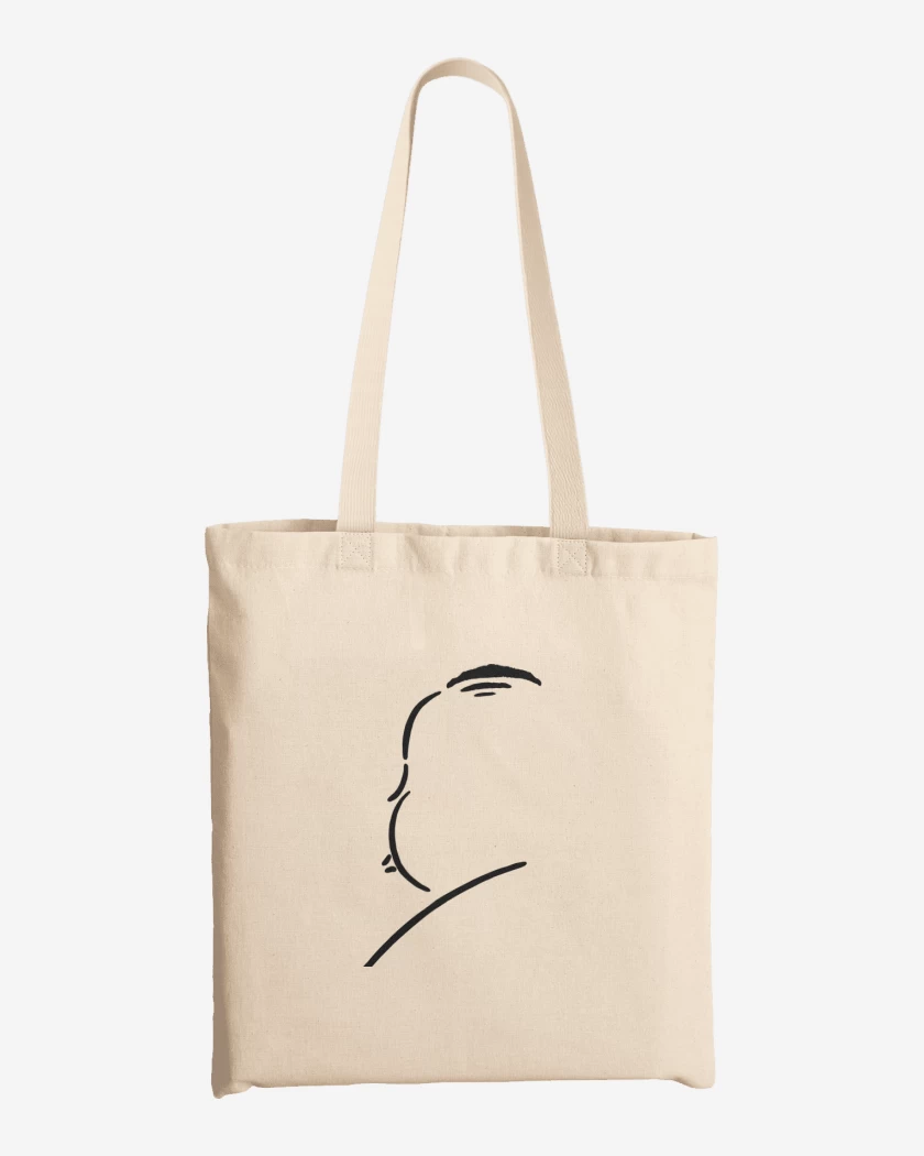 Totebag Blanco de Hitchcock
