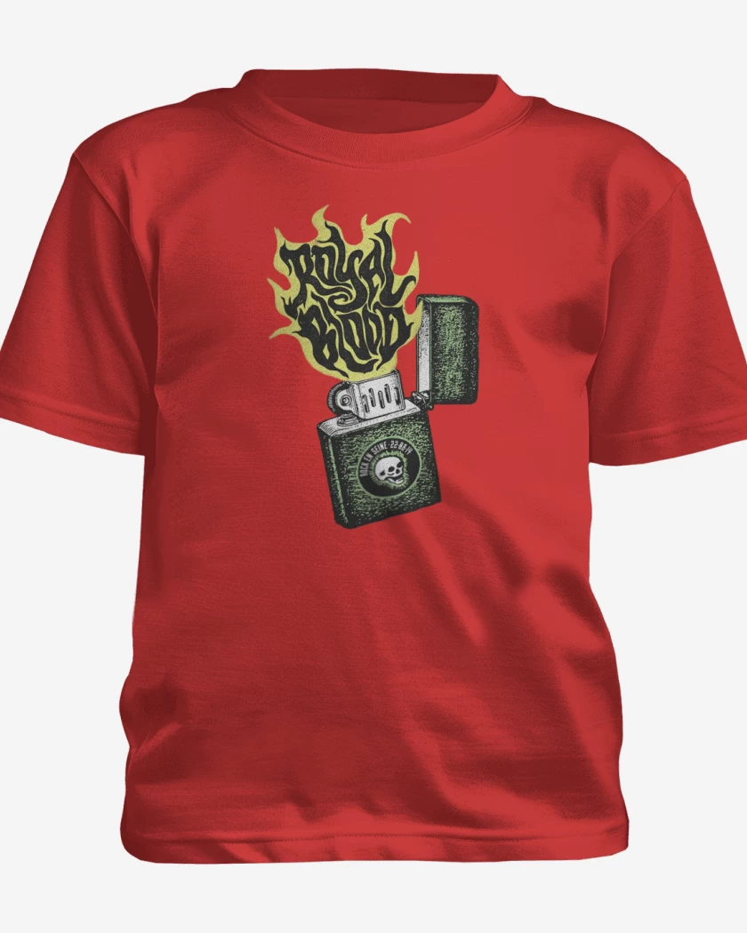 Polera de niño Rojo de Royal blood 