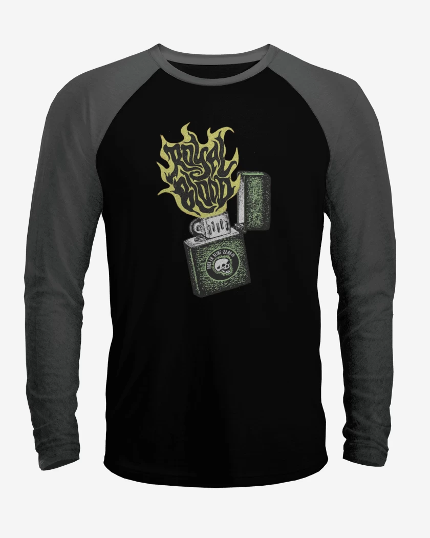 Polera Raglan Royal blood 