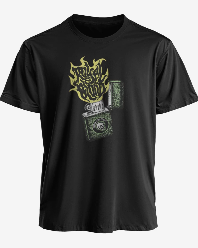 Polera premium Negro de Royal blood 
