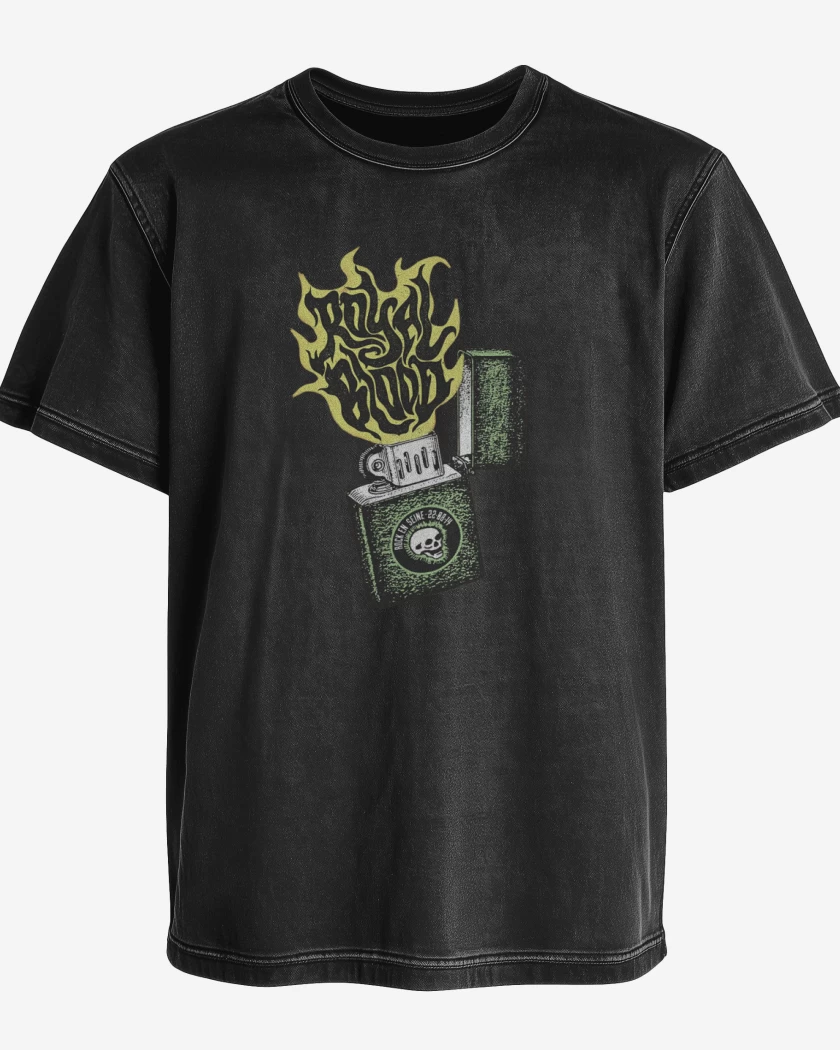 Polera desgastada Royal blood 