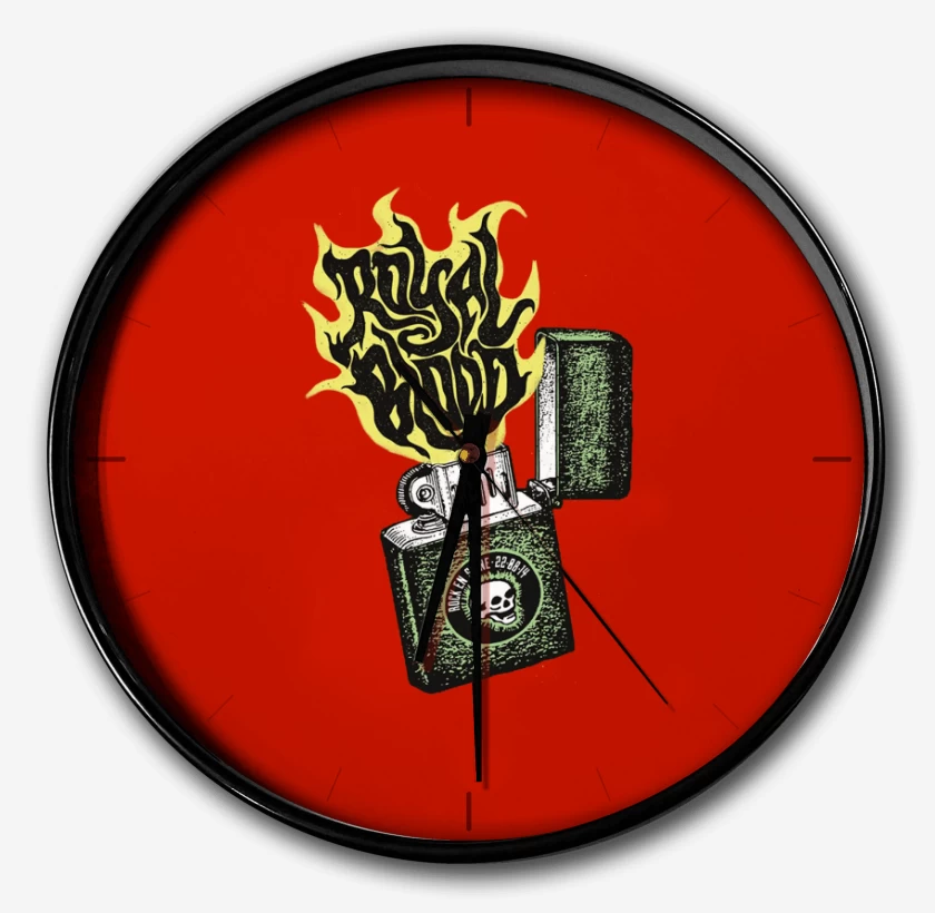 Reloj Rojo de Royal blood 
