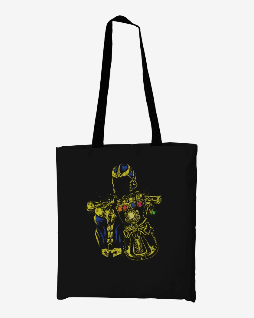 Totebag Negro de Titan Thanos