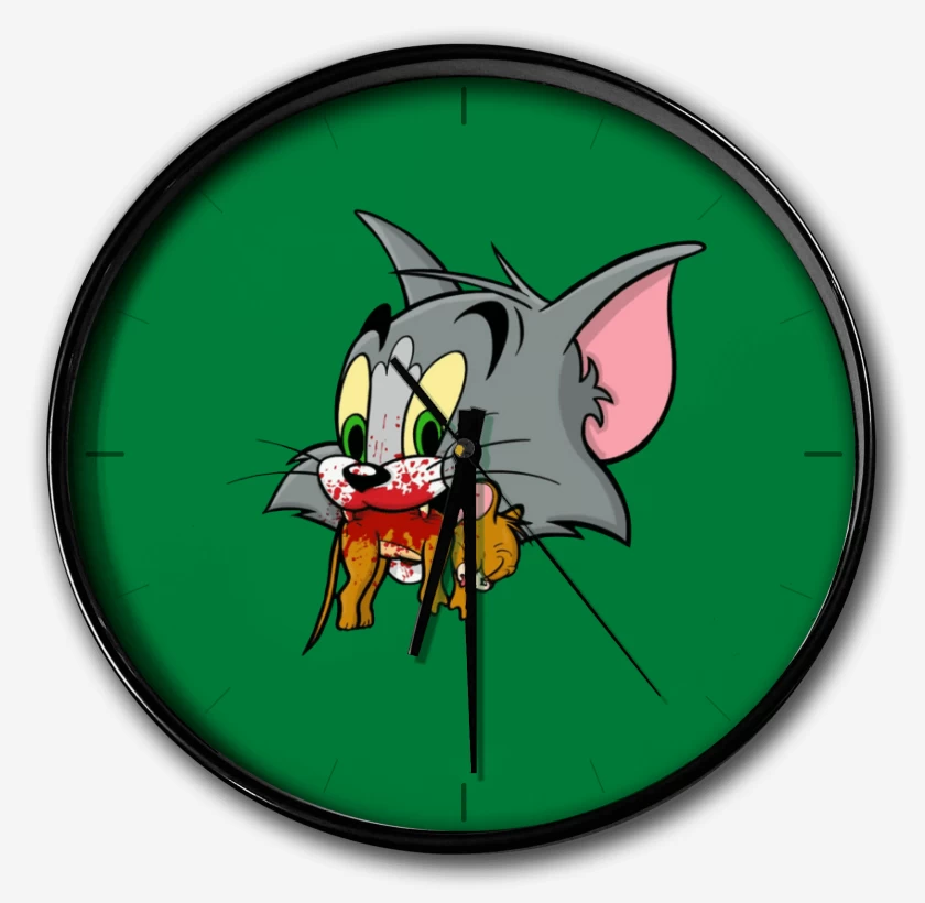 Reloj Verde jade de Tom y Jerry 