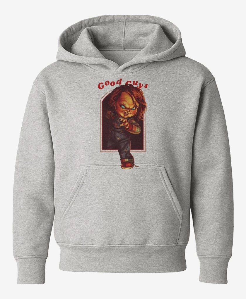 Poleron de niño Gris Melange de Chucky Good guys