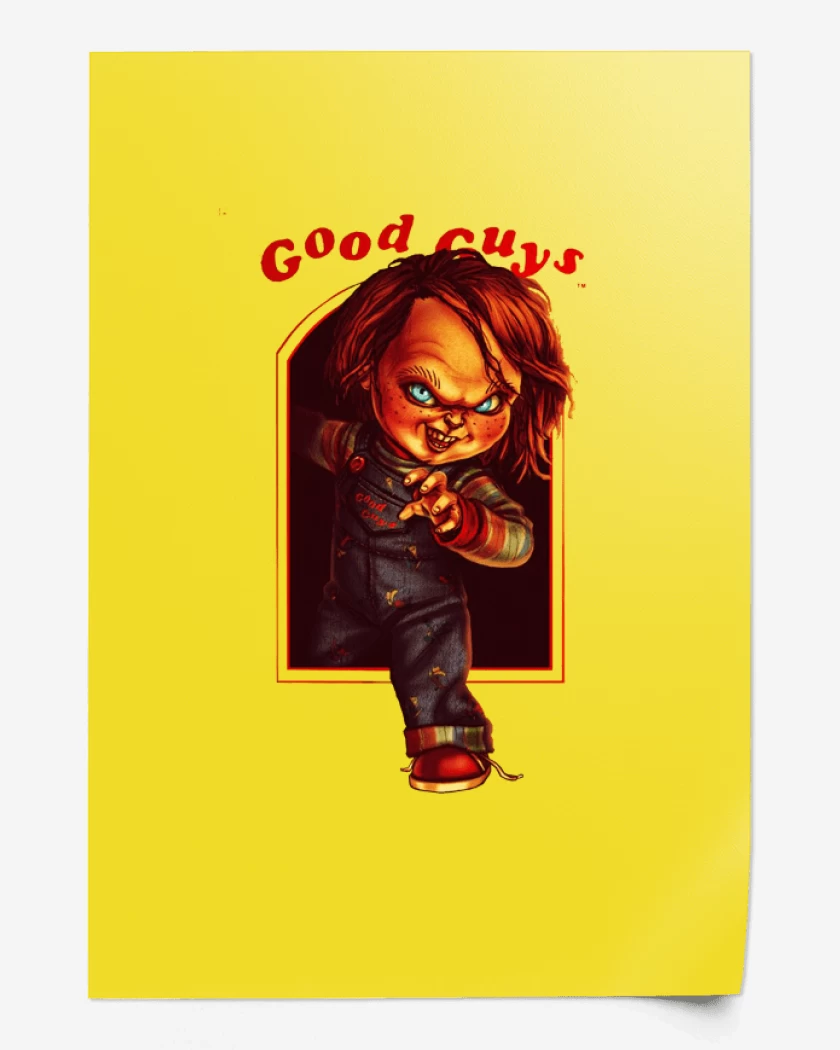 Print Amarillo de Chucky Good guys