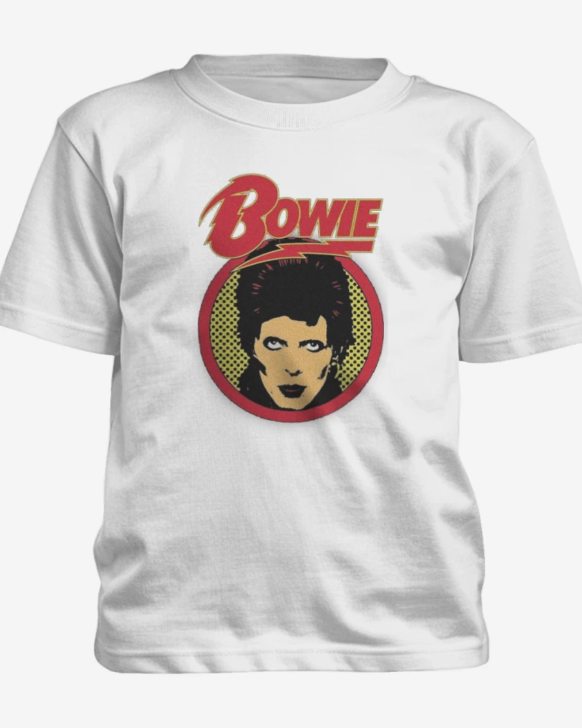 Polera de niño Blanco de David Bowie