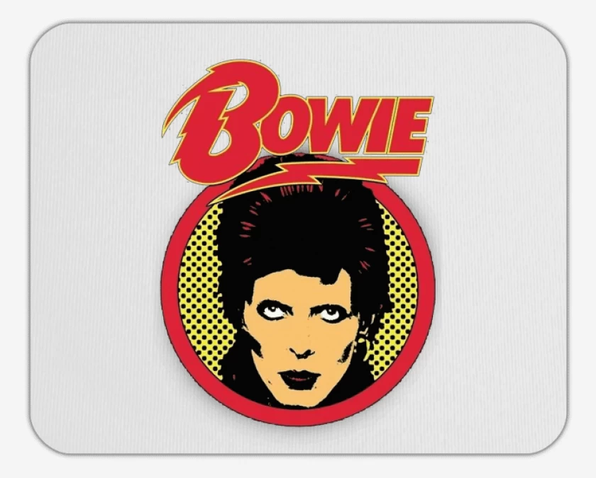 Mousepad Blanco de David Bowie