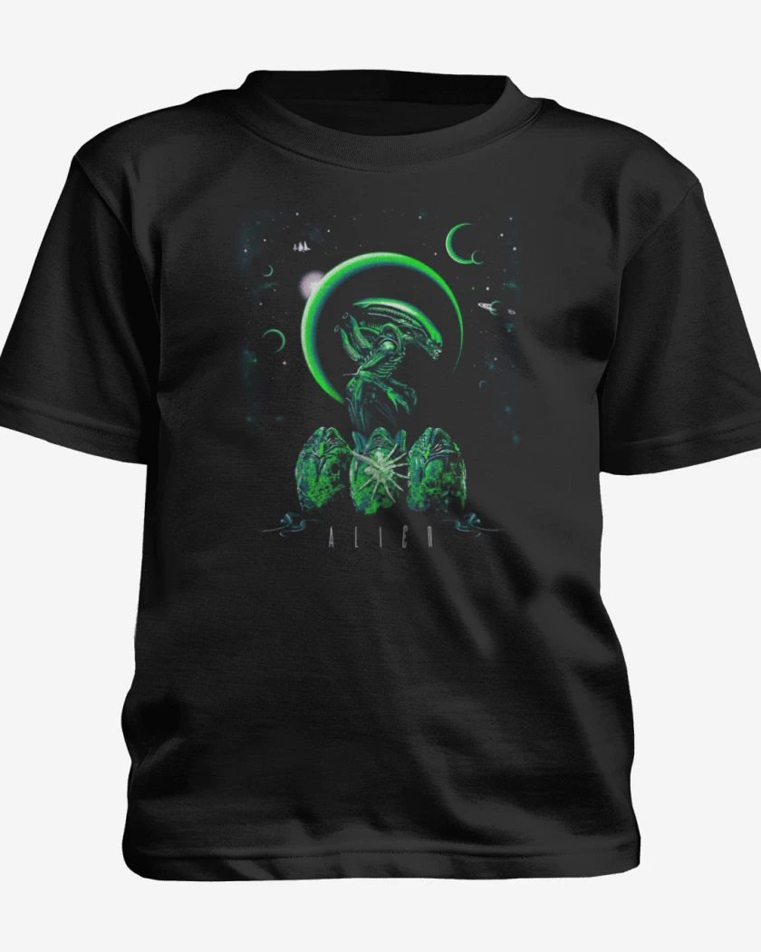 Polera de niño Negro de Alien 