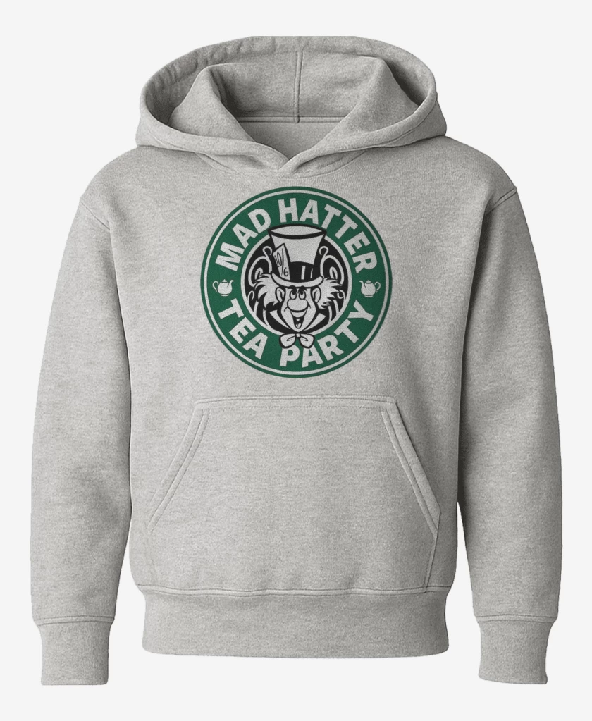 Poleron de niño Gris Melange de Mad Hatter 