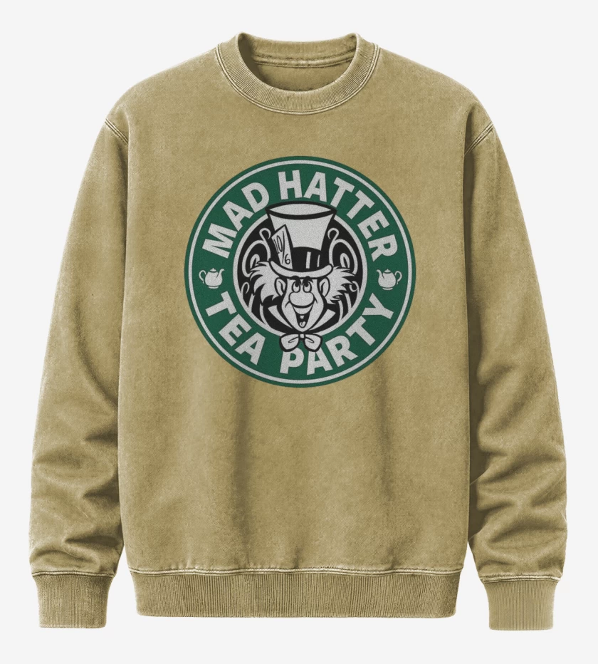 Poleron Polo Acid Wash Beige de Mad Hatter 