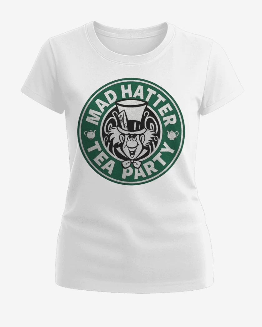 Polera de Mujer Blanco de Mad Hatter 