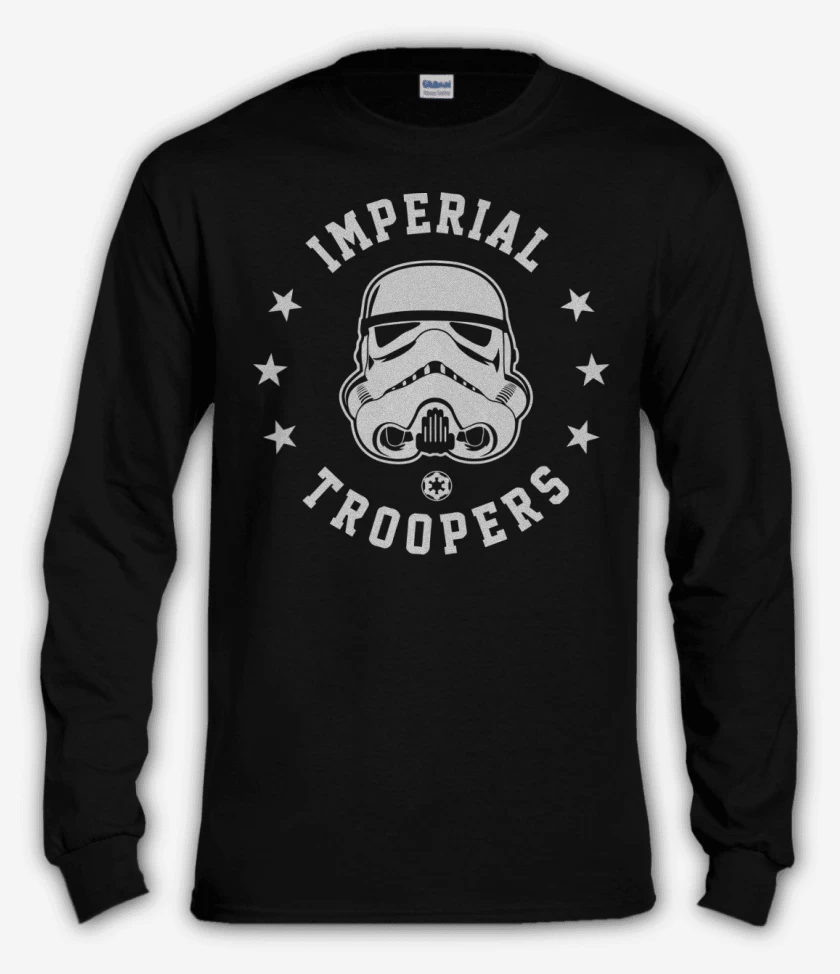 Polera manga larga Negro de Star Wars - Imperial Troopers