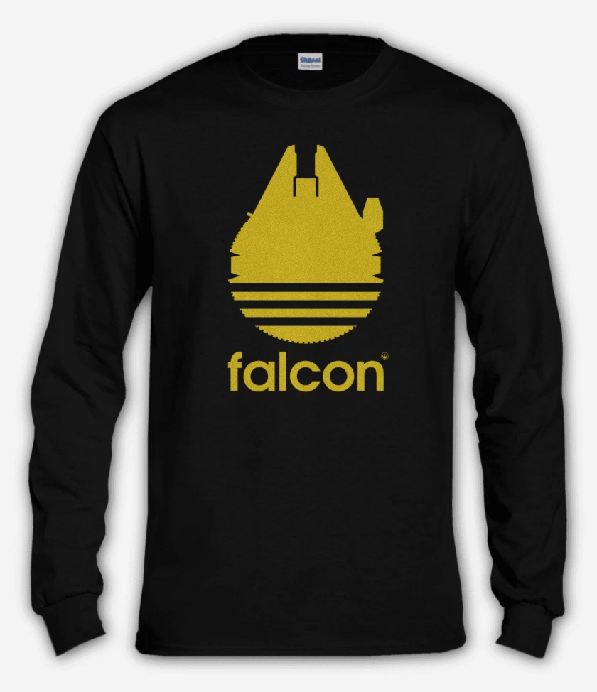 Polera manga larga Millennium falcon