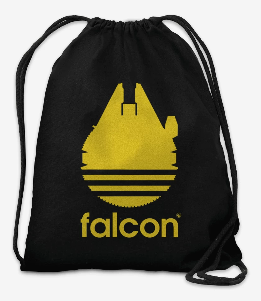 Mochila Negro de Millennium falcon