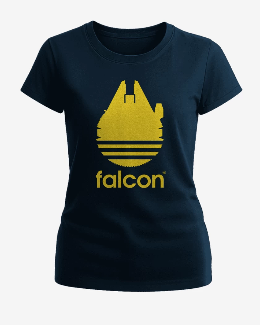 Polera de Mujer Azul Marino de Millennium falcon