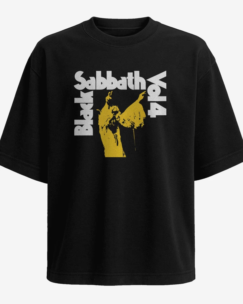 Polera Oversize Black Sabbath Vol 4