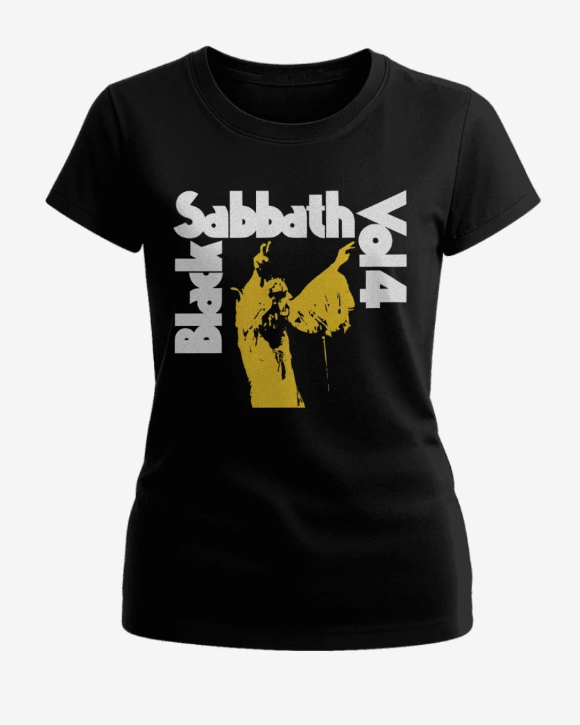 Polera de Mujer Black Sabbath Vol 4