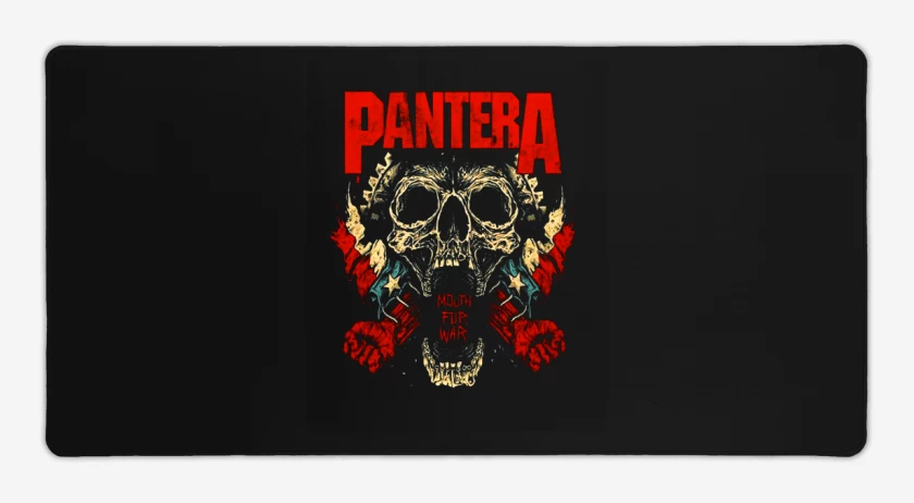 Mouse pad Gamer Negro de Pantera