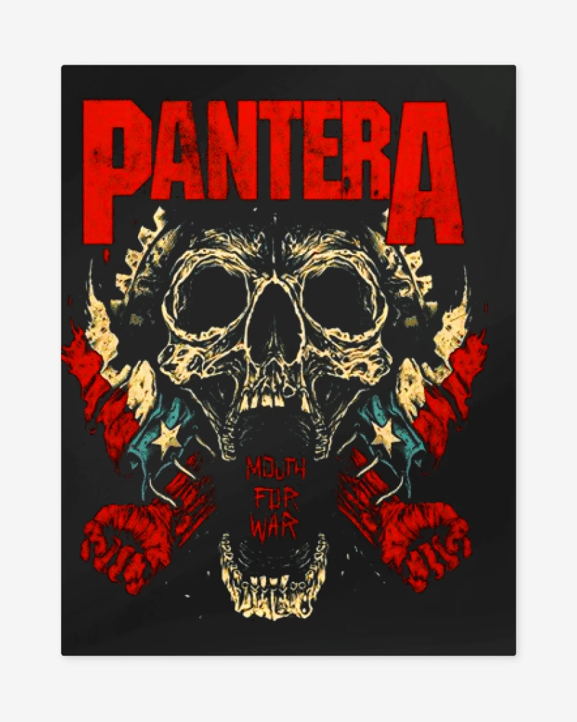 Print metalico Negro de Pantera