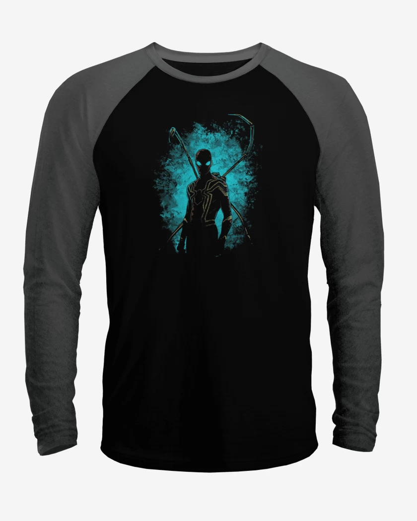 Polera Raglan araña de hierro