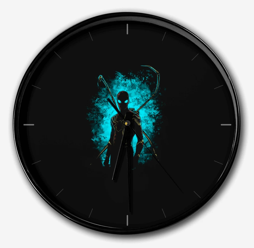 Reloj araña de hierro