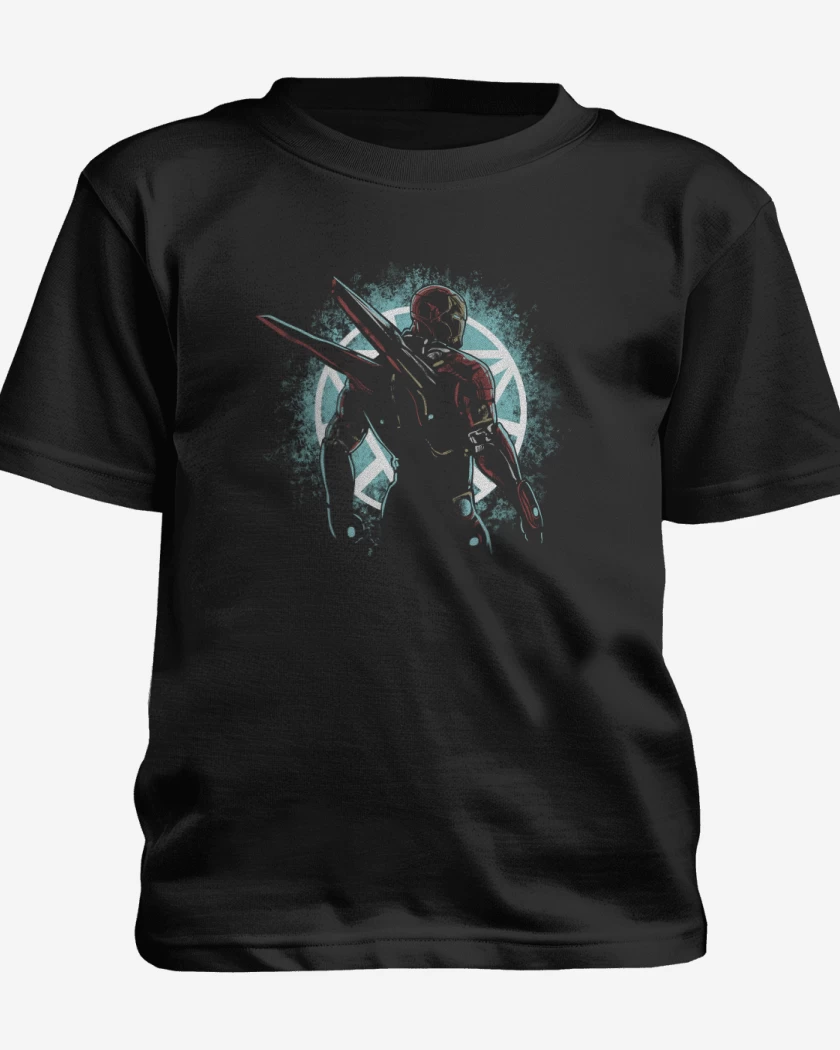 Polera de niño Hombre de hierro guerra infinita