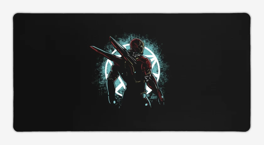 Mouse pad Gamer Hombre de hierro guerra infinita