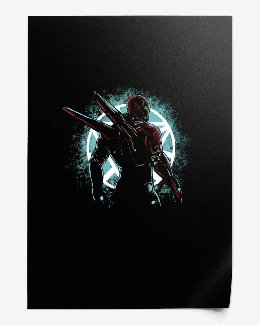 Print Hombre de hierro guerra infinita