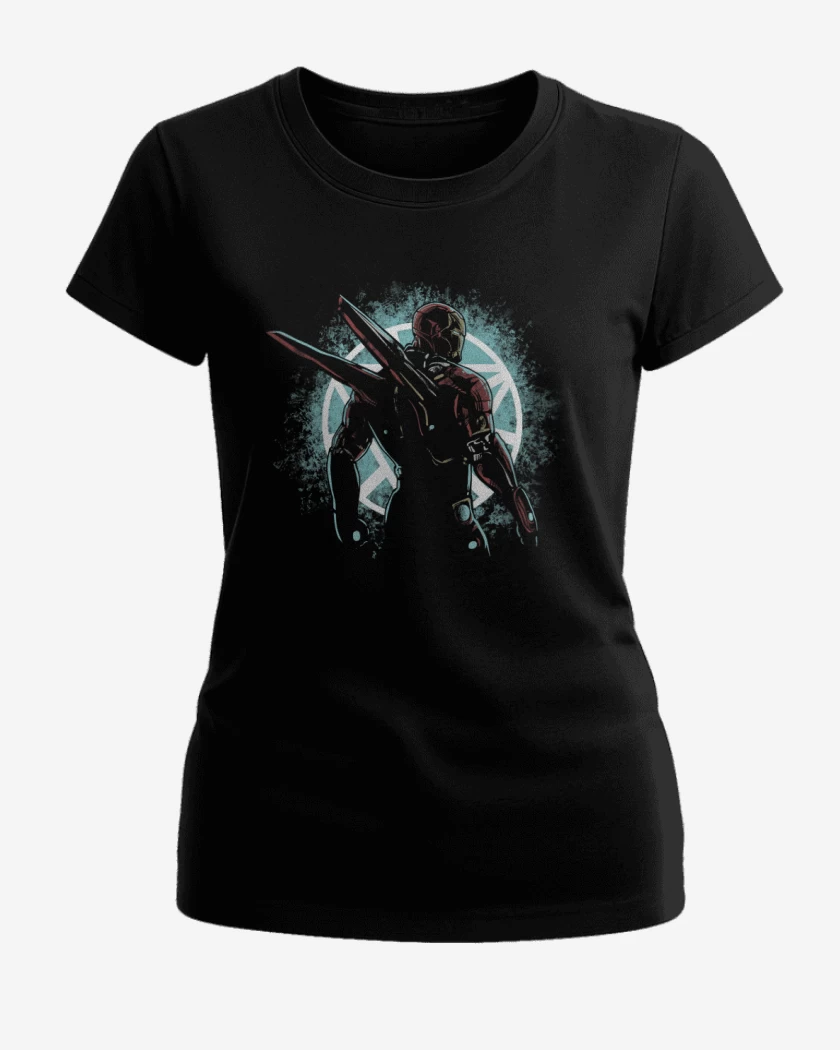 Polera de Mujer Hombre de hierro guerra infinita
