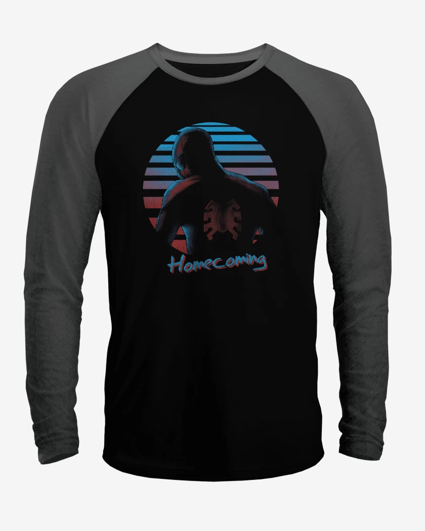 Polera Raglan hombre araña regreso a casa